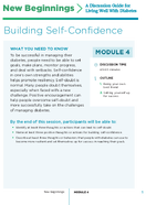 New Beginnings A Discussion Guide for Living Well With Diabetes Module 4 Building SelfConfidence