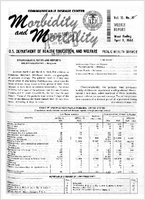 Morbidity and Mortality Weekly Report Vol 15 No 14 week ending April 9 1966
