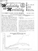 Morbidity and Mortality Weekly Report Vol 16 No 10 week ending March 11 1967