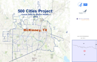 500 Cities Project Local Data for Better Health 2014 McKinney TX