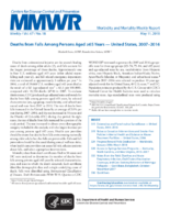 MMWR Morbidity and Mortality Weekly Report Vol 67 No 18 May 11 2018