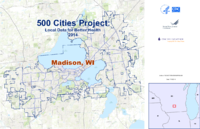 500 Cities Project Local Data for Better Health 2014 Madison WI