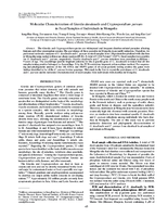 Molecular Characterization of Giardia duodenalis and Cryptosporidium parvum in Fecal Samples of Individuals in Mongolia