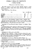 Public Health Reports  v 20 no 40 October 6 1905