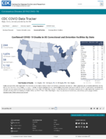 Confirmed COVID19 cases and deaths in US correctional and detention facilities by state Oct 13 2020