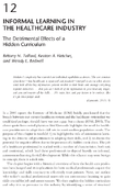 Informal learning in the healthcare industry the detrimental effects of a hidden curriculum
