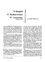 The hospital the medical center the community
