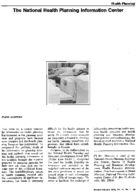 The National Health Planning Information Center