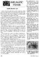 Health education unit in stop rheumatic fever campaign