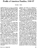 Profile of American families 194057