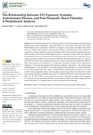 The relationship between 911 exposure systemic autoimmune disease and posttraumatic stress disorder a mediational analysis