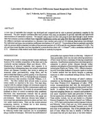 Laboratory Evaluation of Pressure DifferentialBased Respirable Dust Detector Tube