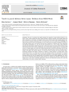Trends in Parcel Delivery Driver Injury Evidence from NEISSWork