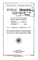 Public Health Reports  v 44  no 31  cover