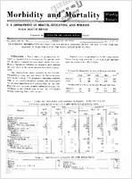 Morbidity and Mortality Weekly Report Vol 12 No 25 for Release June 28 1963