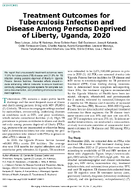 Treatment Outcomes for Tuberculosis Infection and Disease Among Persons Deprived of Liberty Uganda 2020