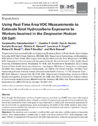 Using RealTime Area VOC Measurements to Estimate Total Hydrocarbons Exposures to Workers Involved in the Deepwater Horizon Oil Spill