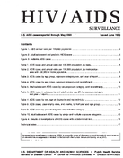 HIVAIDS Surveillance US AIDS cases reported through May 1990