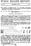 Public health reports  v 25 no 46 NOVEMBER 18 1910