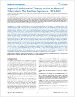Impact of Antiretroviral Therapy on the Incidence of Tuberculosis The Brazilian Experience 19952001