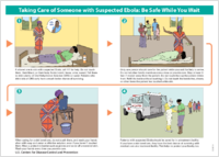 Taking Care of Someone with Suspected Ebola Be Safe While You Wait poster 2014