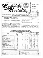 Morbidity and Mortality Weekly Report Vol 16 No 28 week ending July 15 1967
