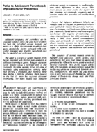 Paths to adolescent parenthood implications for prevention