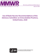 Morbidity and Mortality Weekly Report Recommendations and Reports January 8 2021  Vol 70  No RR1