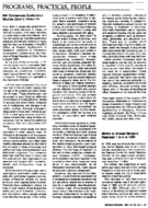 PROGRAMS PRACTICES PEOPLE