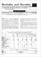 Morbidity and Mortality Weekly Report Vol 12 No 14 for Release April 12 1963