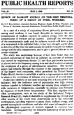 Weekly Reports for MAY 2 1930