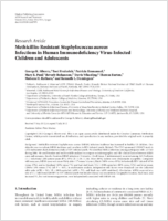 MethicillinResistant Staphylococcus aureus Infections in Human Immunodeficiency VirusInfected Children and Adolescents