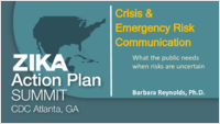 Crisis and emergency risk communication