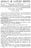 Absract of sanitary reports  v 7 no 19 May 6 1892