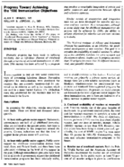 Progress toward achieving the 1990 immunization objectives