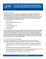 Fact Sheet CDC Taking Active Steps Related to Hospital Preparedness for Ebola Treatment 20151015