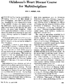 Oklahomas heart disease course for multidisciplines