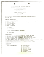 Summary minutes of meeting  Immunization Practices Advisory Committee March 10 1976