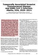 Temporally Associated Invasive Pneumococcal Disease and SARSCoV2 Infection Alaska USA 20202021