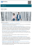 CDC orders