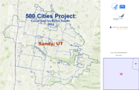 500 Cities Project Local Data for Better Health 2014 Sandy UT
