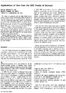 Applications of data from the CDC Family of Surveys