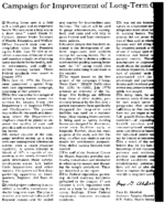 Campaign for Improvement of LongTerm Care