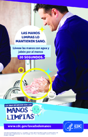 Las manos limpias lo mantienen sano