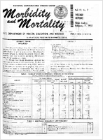 Morbidity and Mortality Weekly Report Vol 17 No 7 week ending February 17 1968