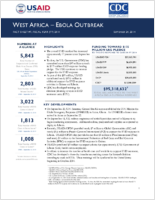 West Africa  Ebola Outbreak Fact Sheet 7 Fiscal Year FY 2014