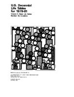 US decennial life tables for 197981 volume II number 16 Louisiana
