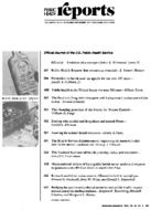Public Health Reports  v 93 no 6 NovemberDecember 1978  table of contents