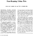 FreeRoaming Urban Pets
