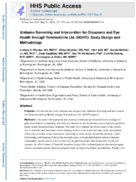 Alabama Screening and Intervention for Glaucoma and Eye Health through Telemedicine ALSIGHT Study Design and Methodology